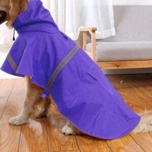 Dog Raincoat Blue Dog Raincoat size Large